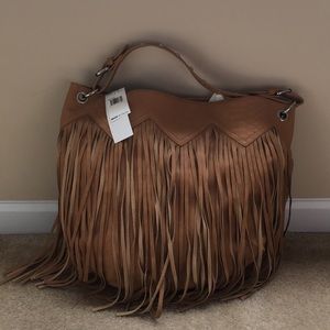 *NWT* Large Fringe Handbag